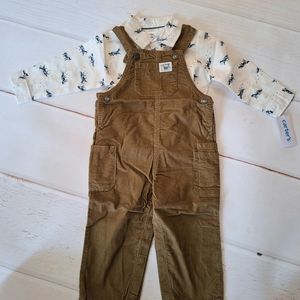 NWT Carters 2 piece outfit boys 18ms